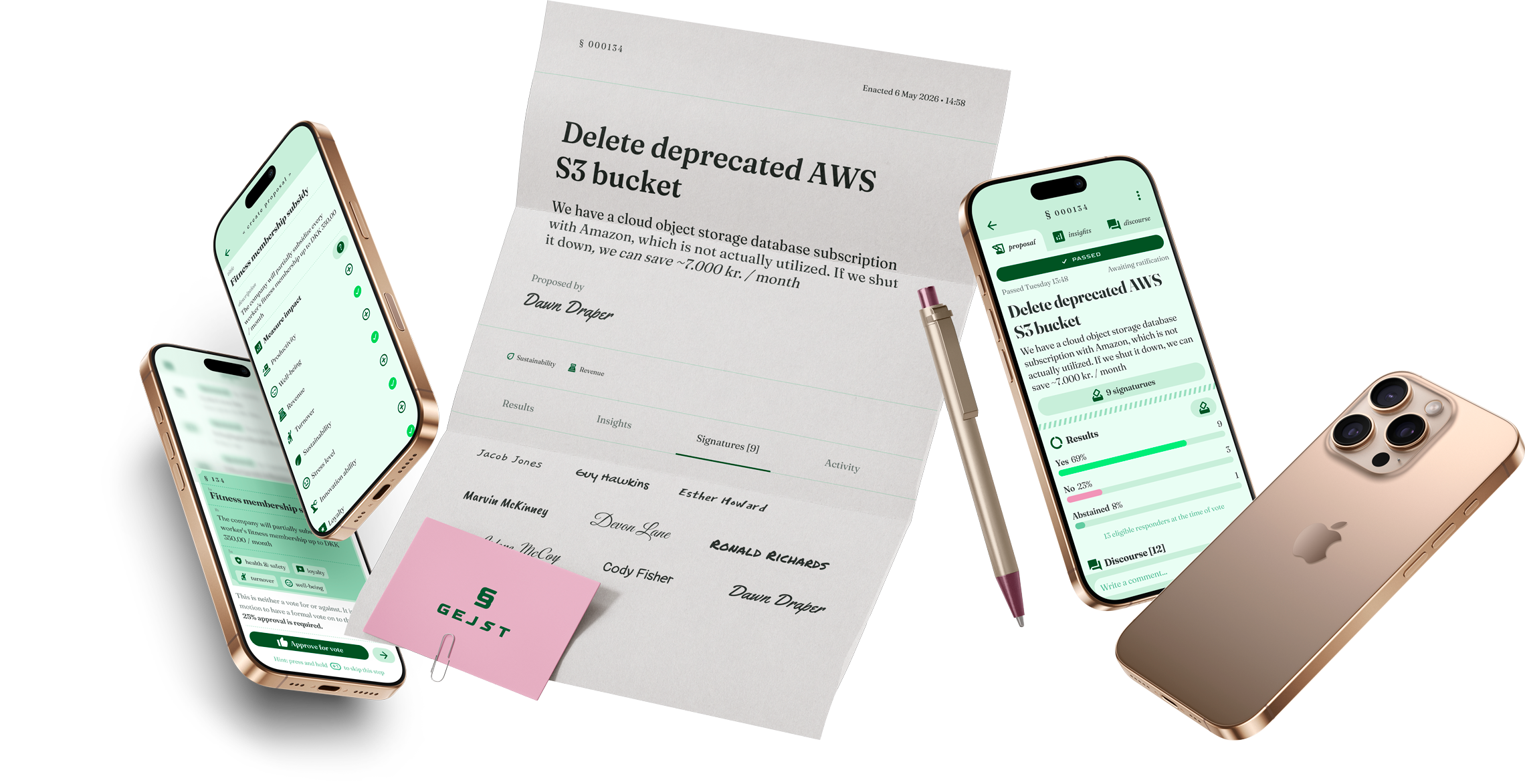 Petition mockup
